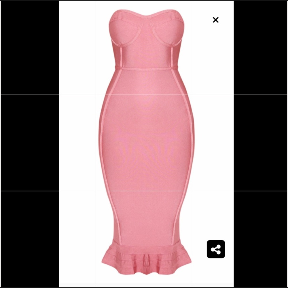 Rose Bandage Dress